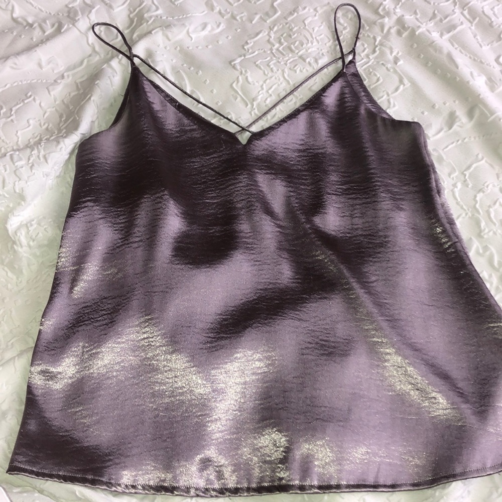 Silk tank top